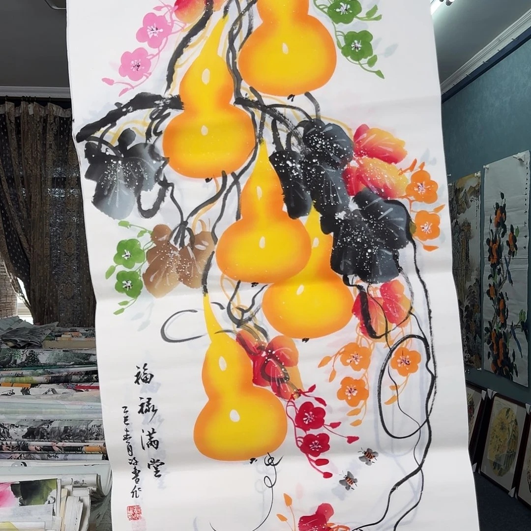 纯手绘的好看作品