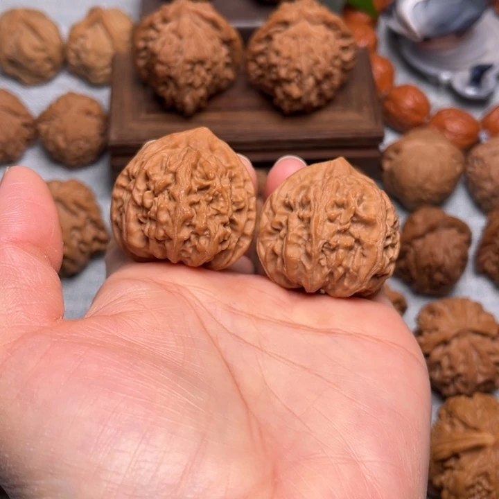 吊坠文玩核桃蓟县红