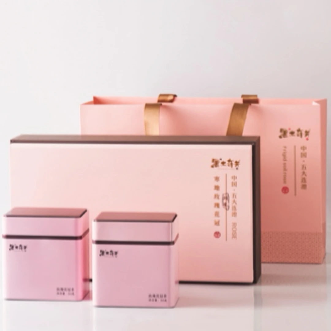 黑土奇芳玫瑰花冠茶礼盒