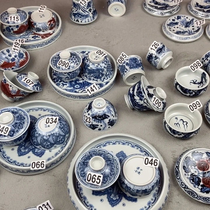 瓷片手工手绘手工制作