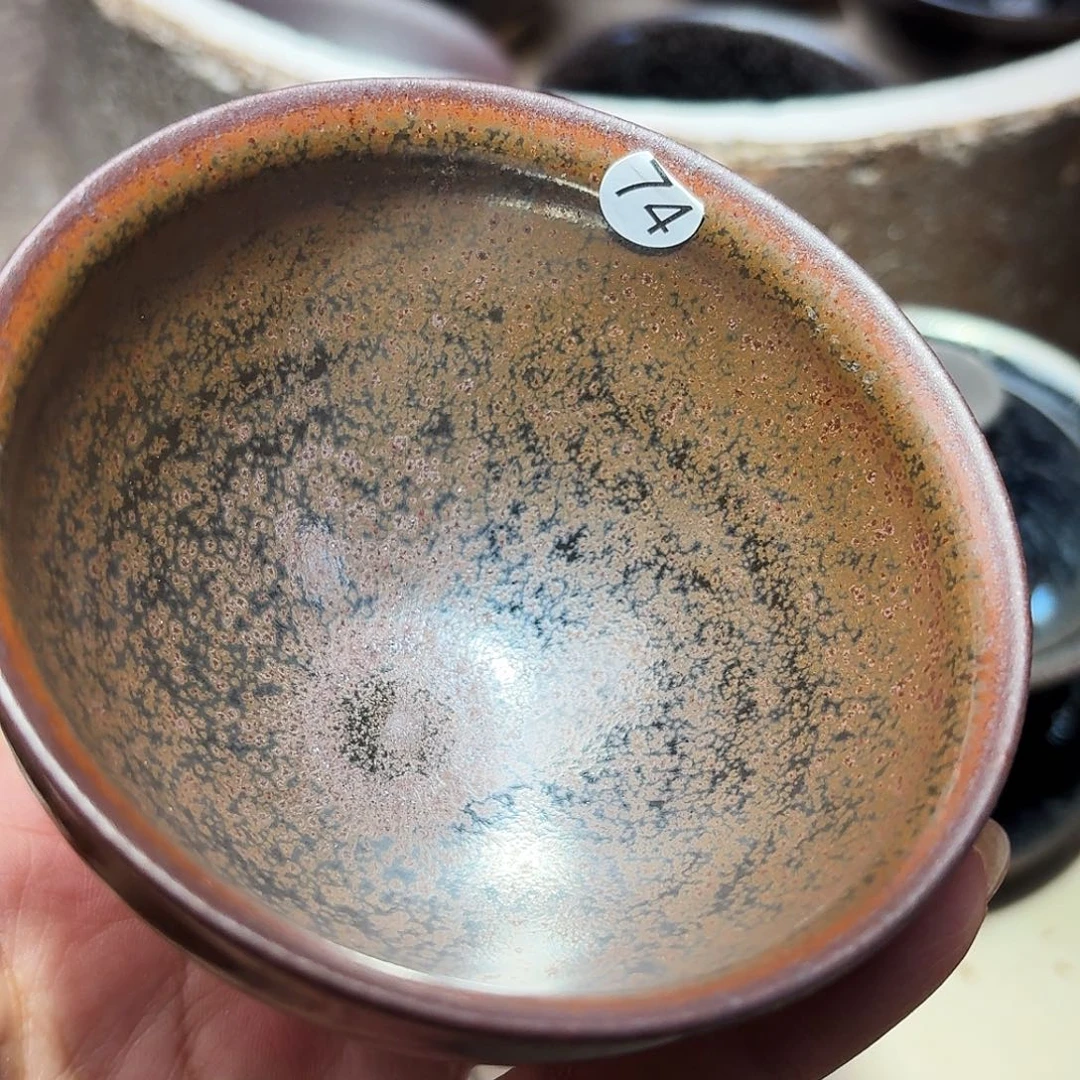 茶盏义兴龙窑建盏74微瑕