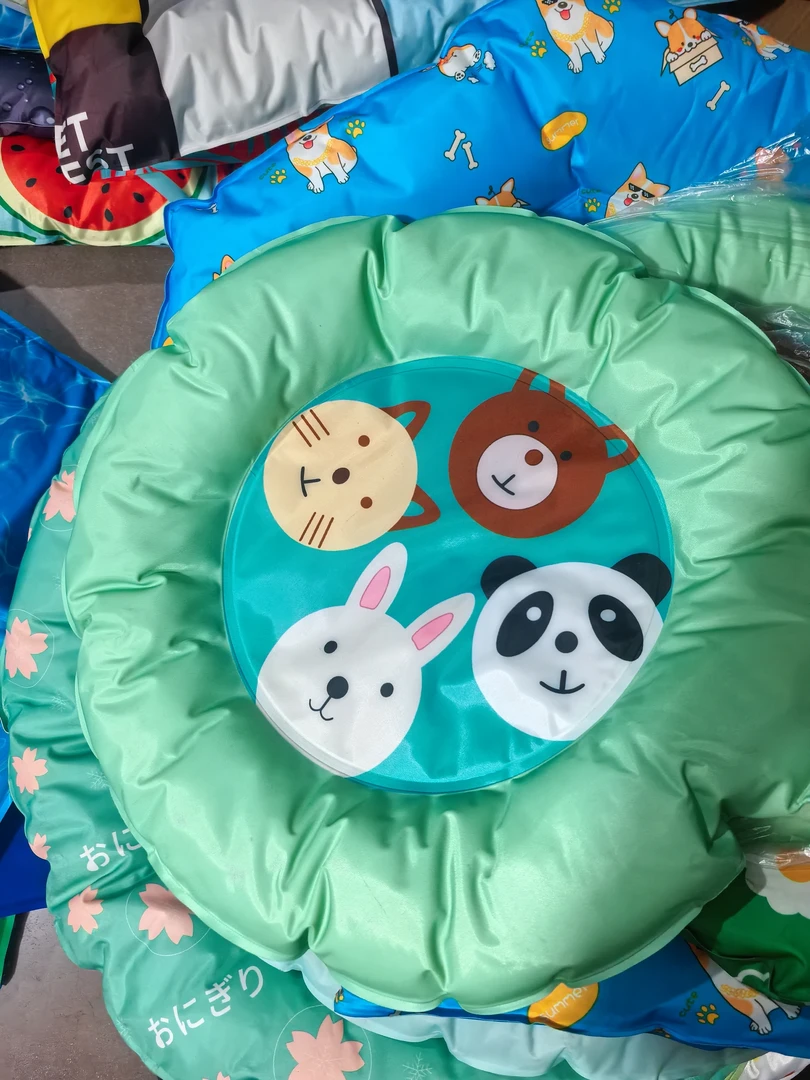 夏季可爱宠物冰垫冰凉降温窝中小型犬猫适用卡通凉垫
