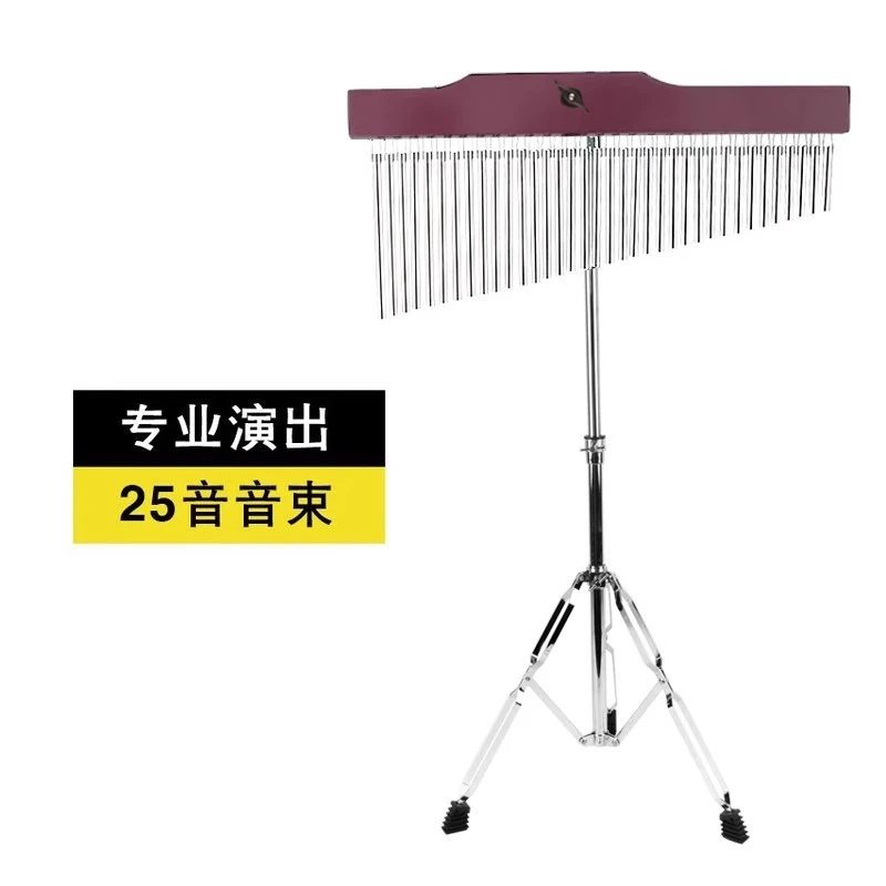 打击乐器音束奥尔夫教具乐队演出伴奏专用36音风铃带支架音树排铃