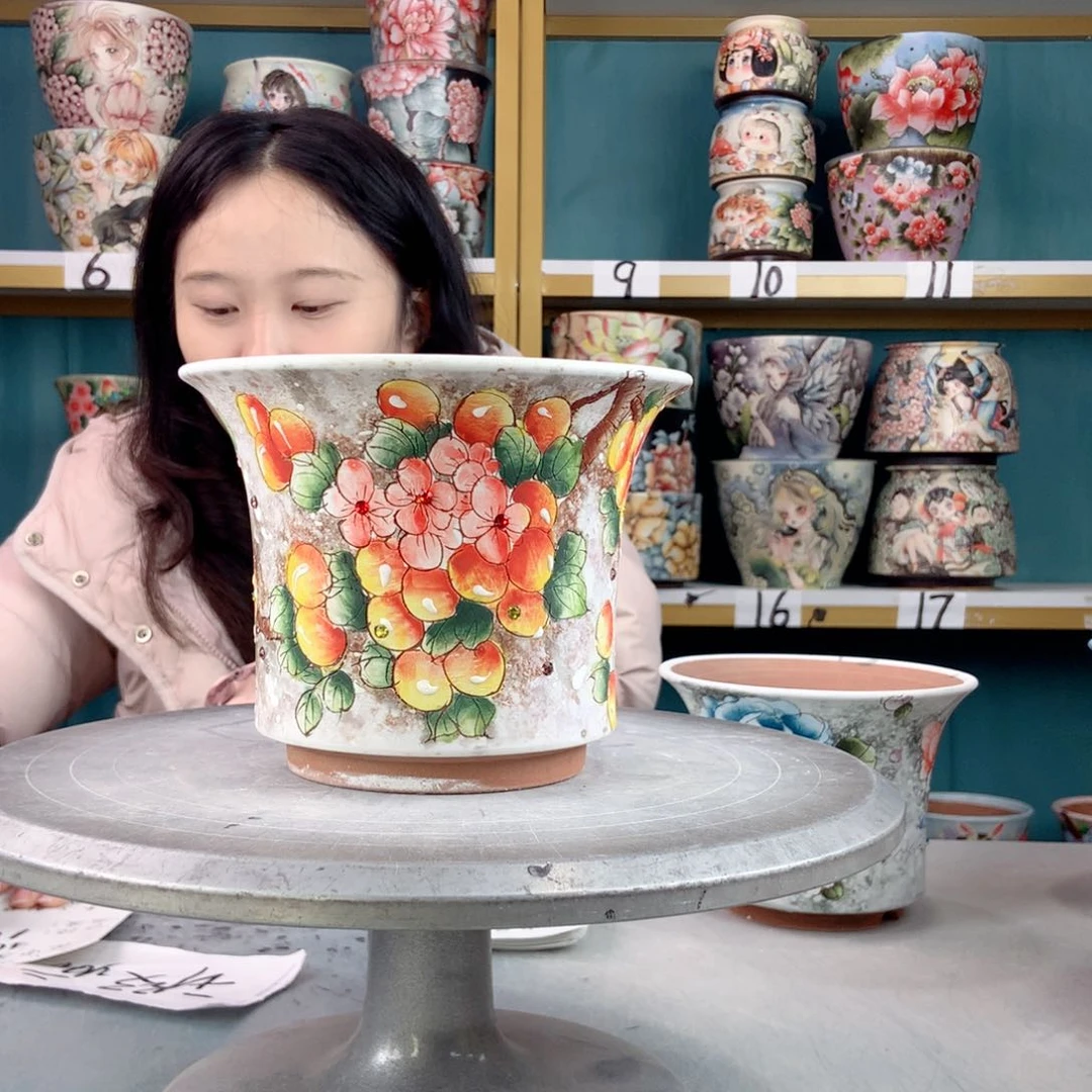 罐景德镇手工瑕疵408