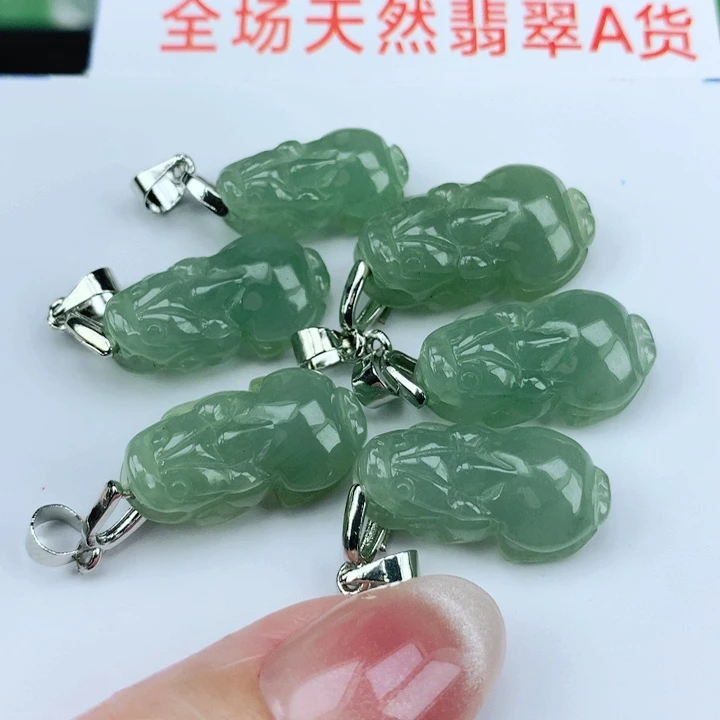 翡翠未镶嵌颈饰多样性发其1