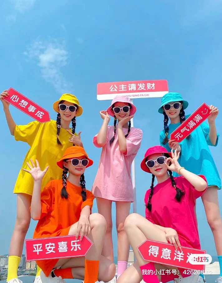 26色纯色百搭棉短袖200g广告时尚t恤打底情侣宽松半袖韩版圆领ins