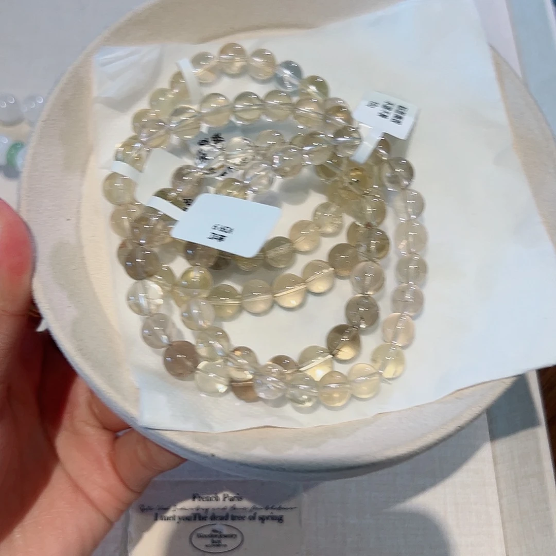 水晶手链未镶嵌桃几10级福利 不参与任何活动