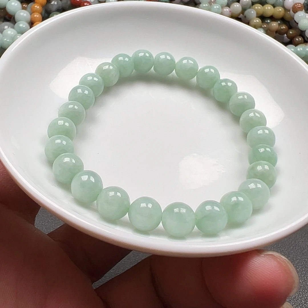 翡翠手链未镶嵌？*…货主老华