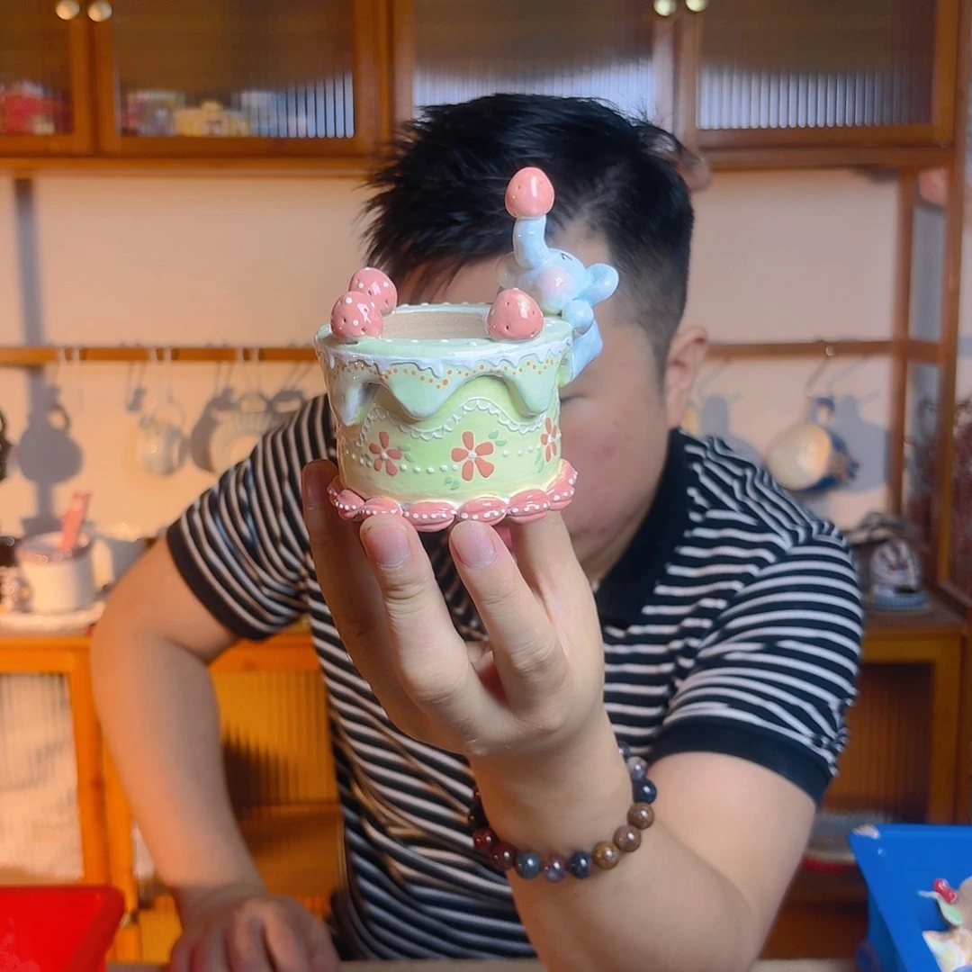 老梧家的手工多肉花盆