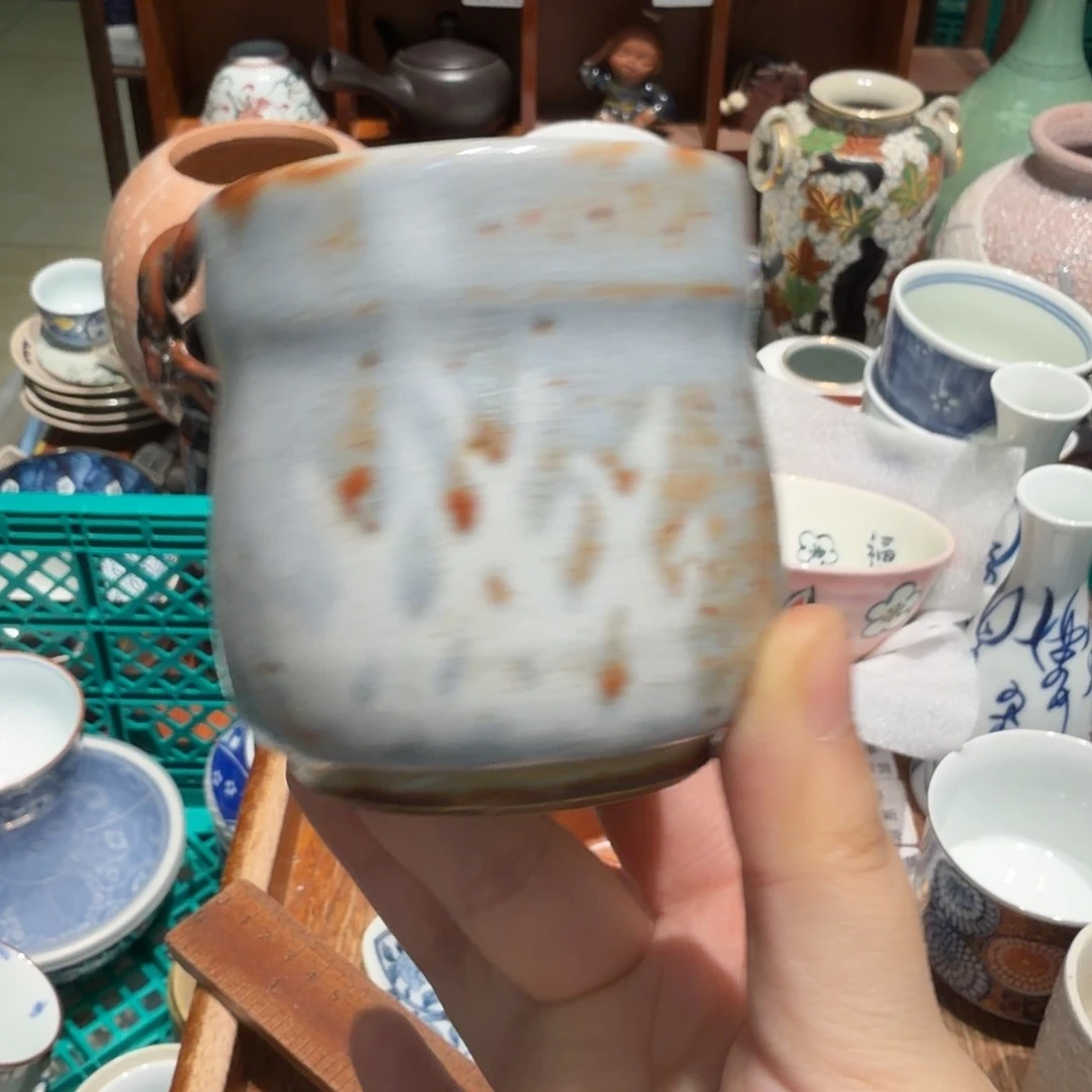 陶摆件沁色四十包邮 非全新