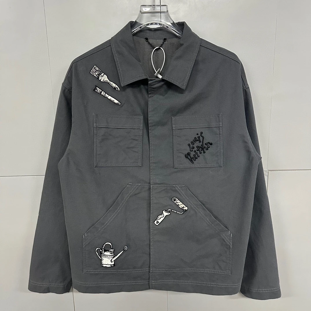 未使用 LouisVuitton/路易威登 LV 工具️夹克外套 54码 J00175