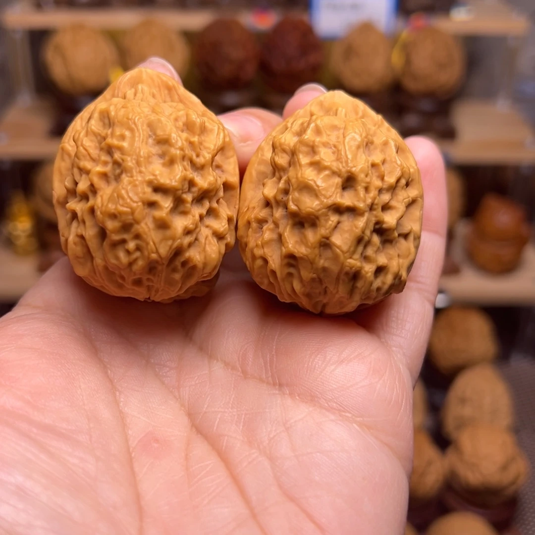 文玩核桃把件47w赤龙金蟾41尺