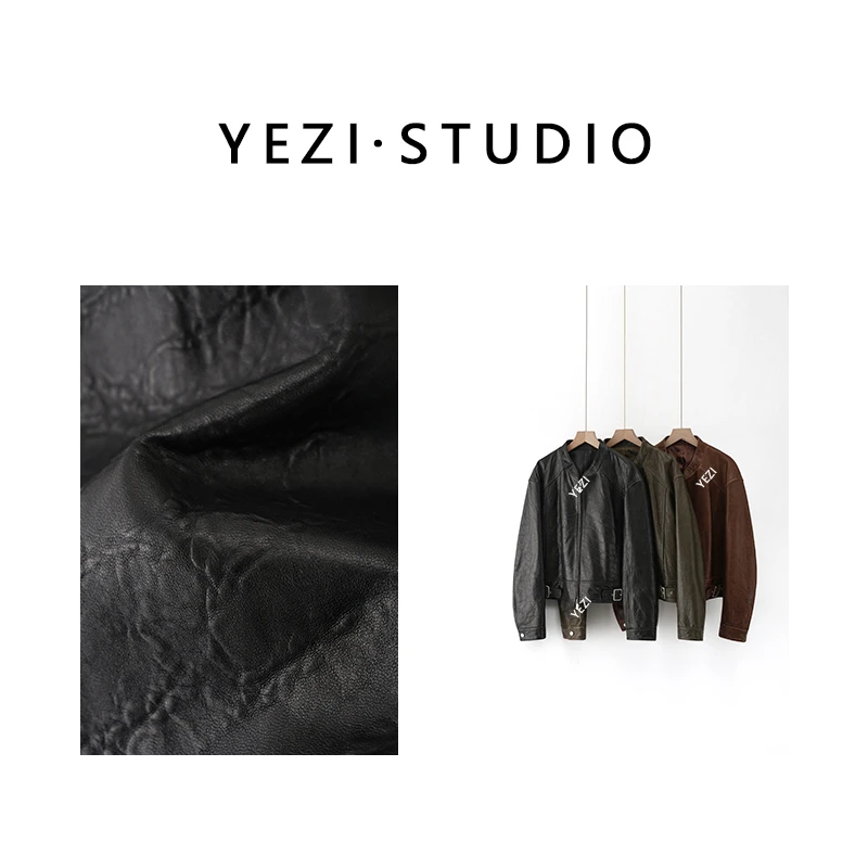 叶子定制【旧金山】新西兰進口机车油蜡绵羊皮衣外套25124008-1/12