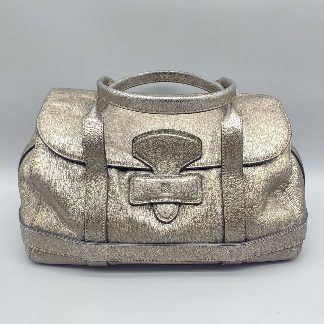 95新 LOEWE/罗意威  珠光手提包 1664 0818