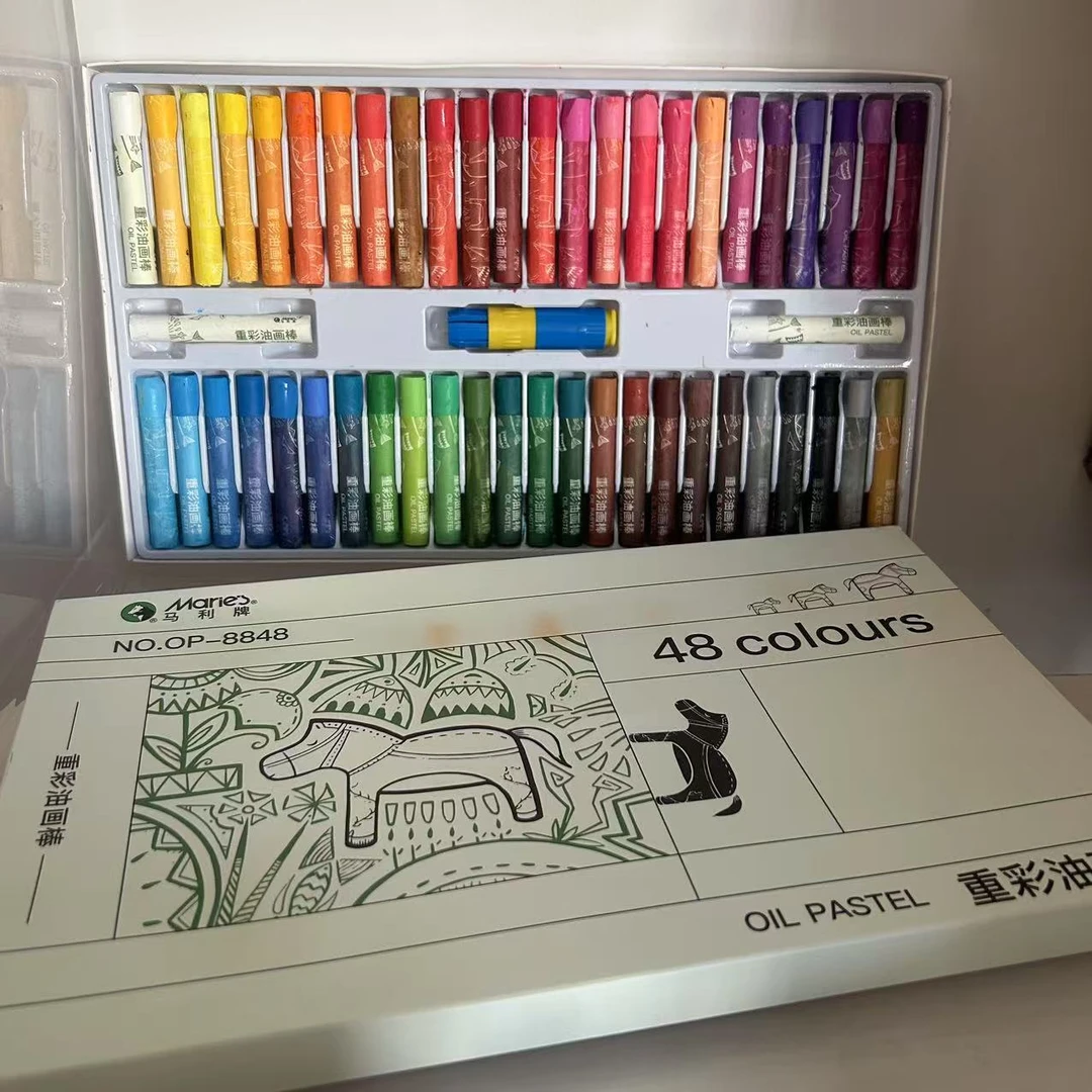 M0724  马利牌48色重彩油画棒
