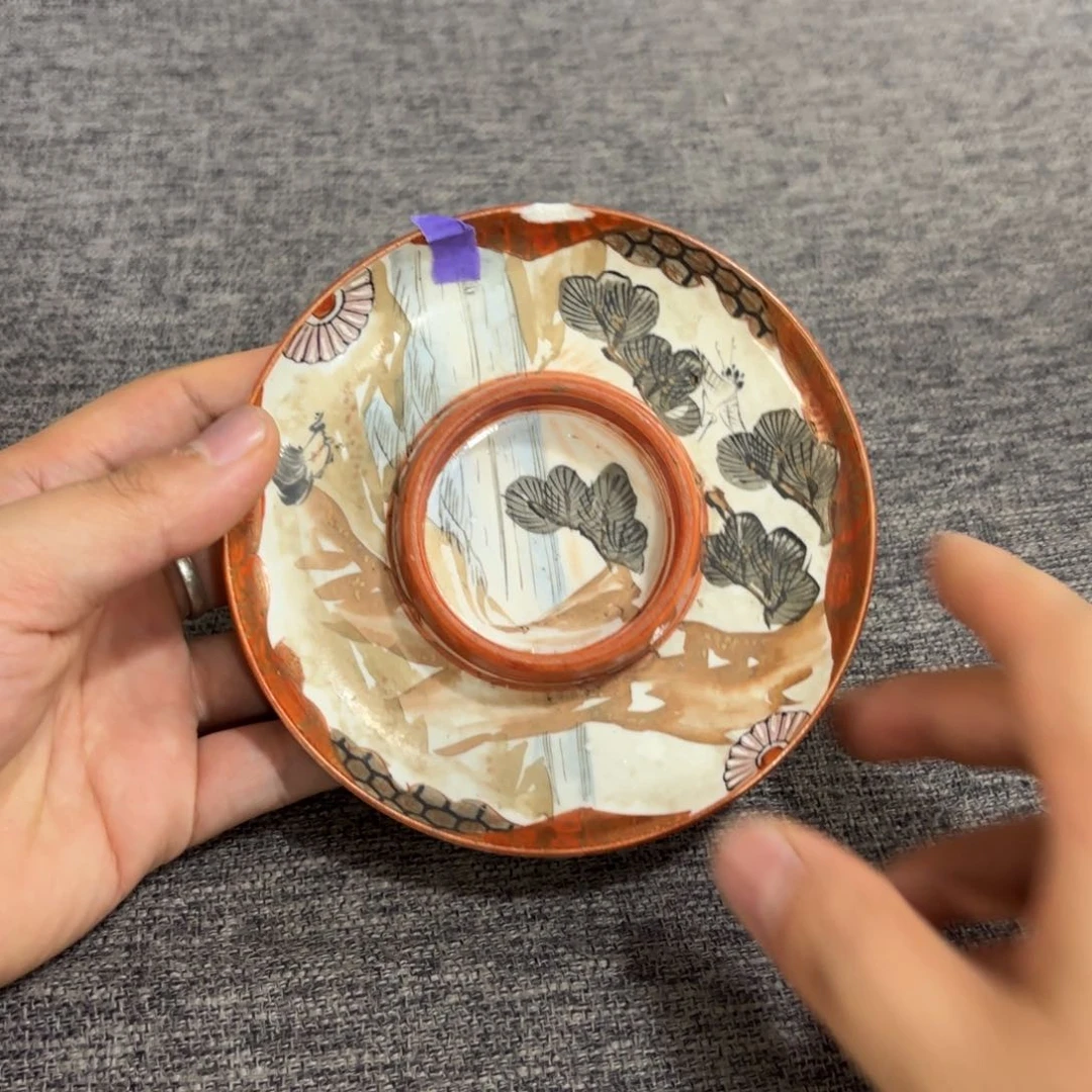 瓷片非常好看的花瓶