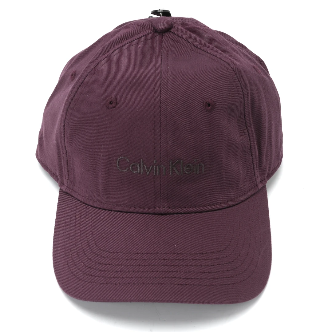 CALVIN KLEIN卡尔文·克雷恩 中性简约纯棉刺绣棒球帽45003315002