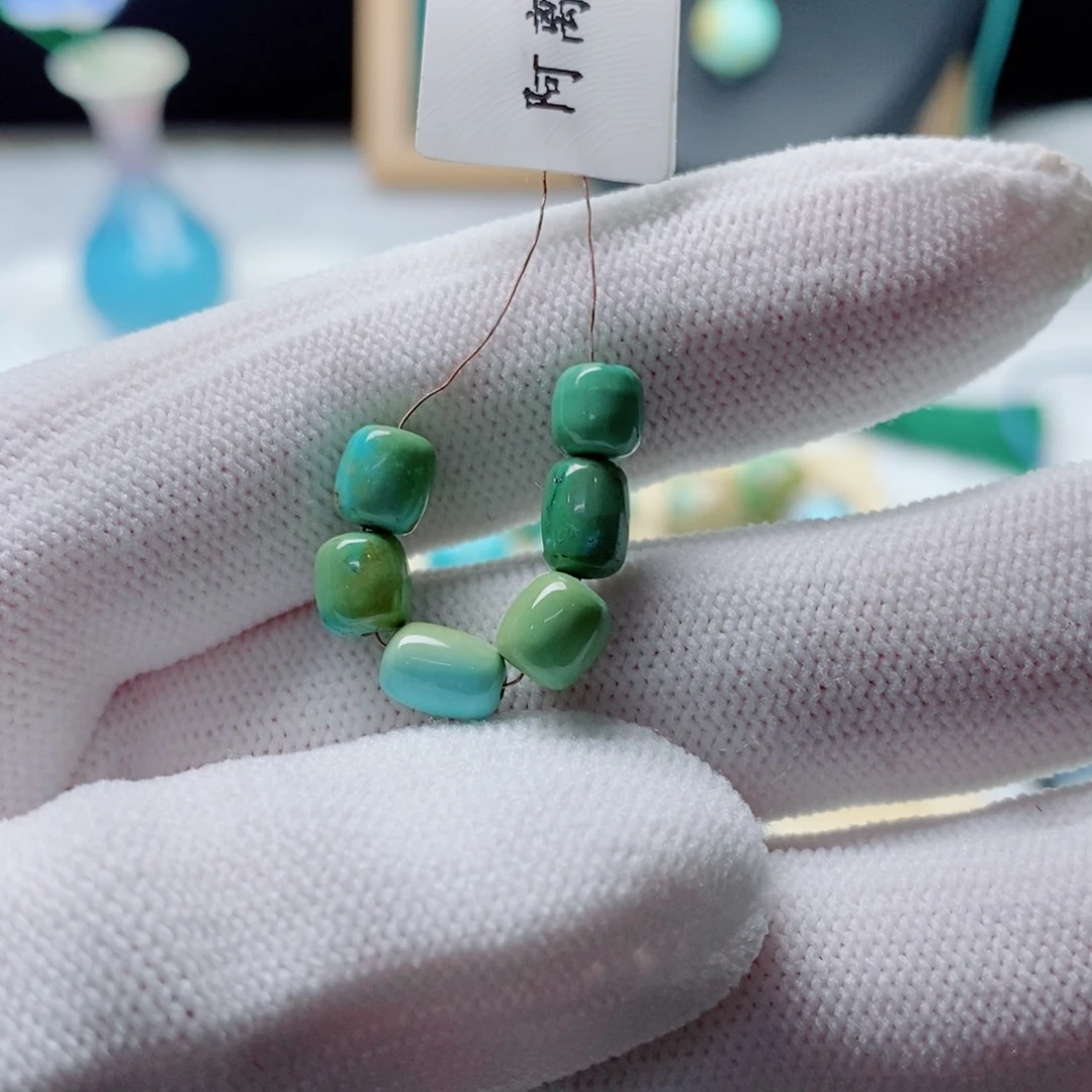 安***然未镶嵌绿松石珠宝奇石