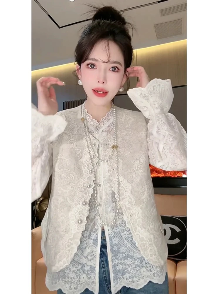 早春新款国风马甲春秋洋气