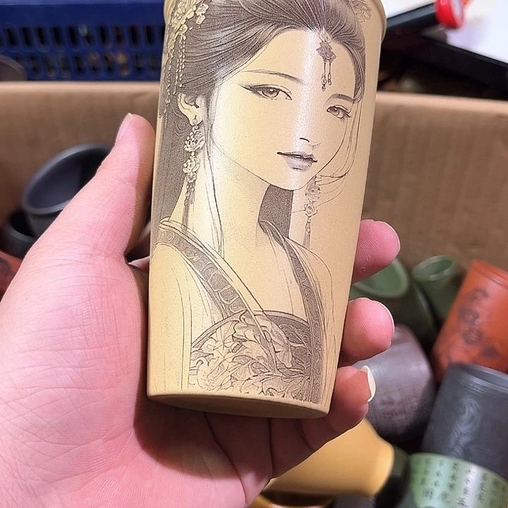 茶杯紫砂全手工紫砂主人杯
