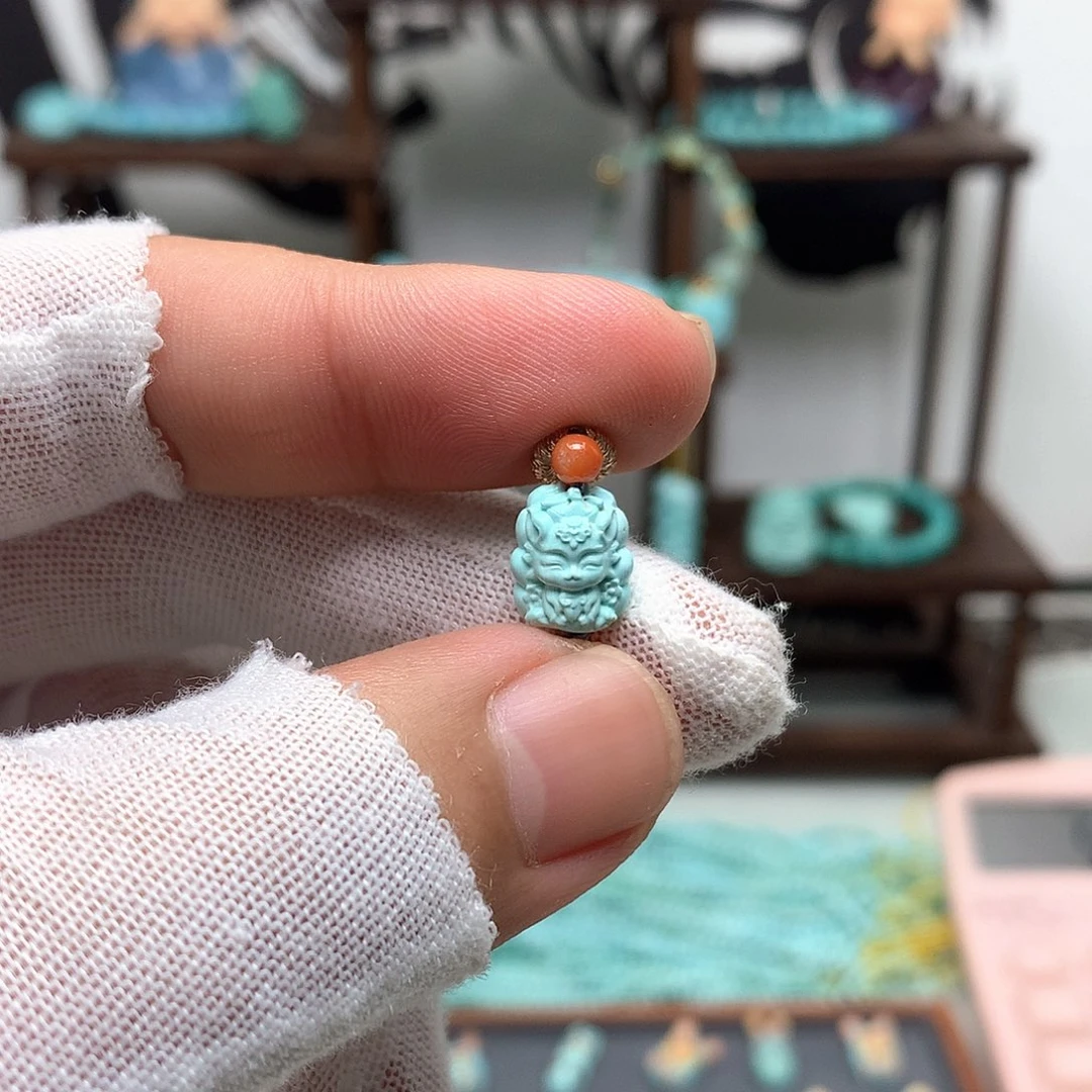 未镶嵌绿松石挂件