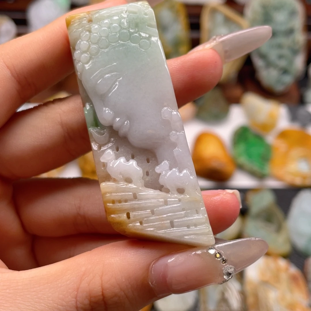 定制翡翠未镶嵌翡翠