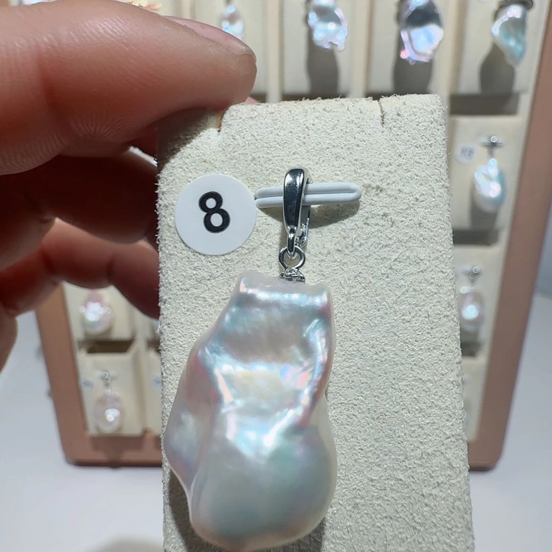 淡水珍珠颈饰合金