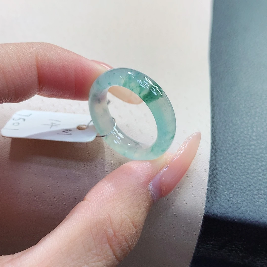 未镶嵌戒指翡翠14号