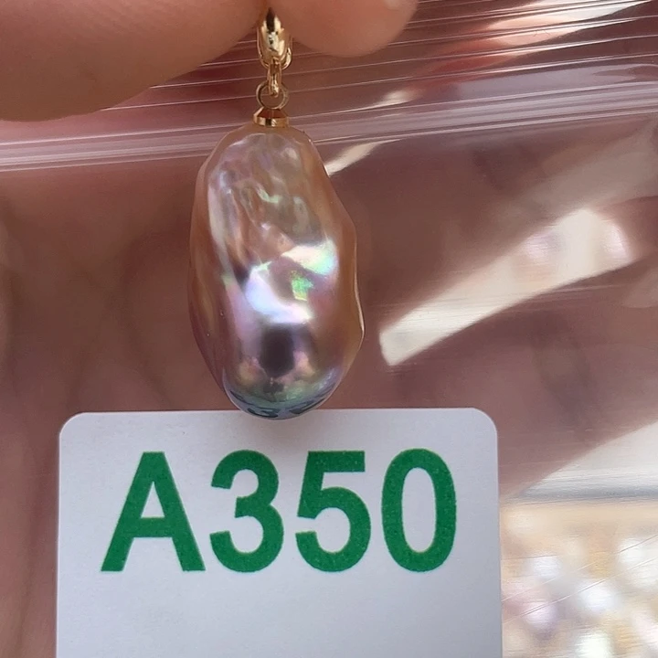 未镶嵌天然珍珠。  漏 漏 漏淡水珍珠