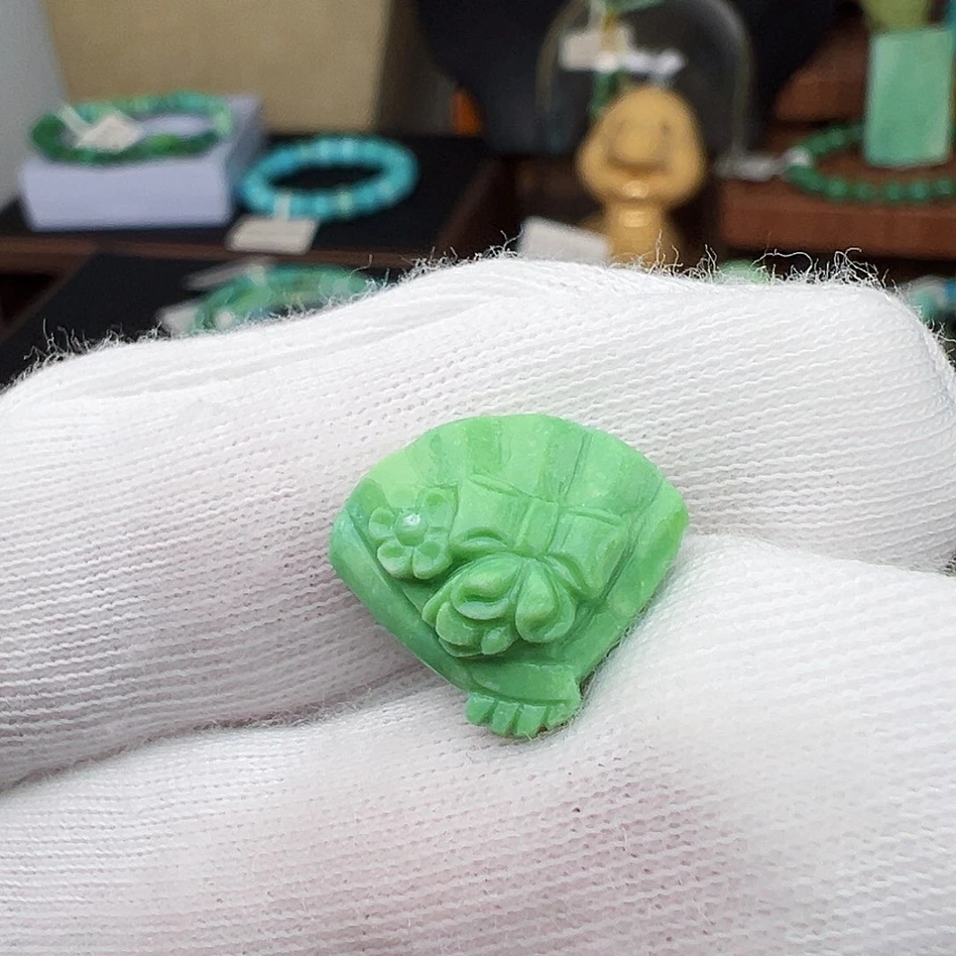 绿松石未镶嵌绿松石主播璐璐