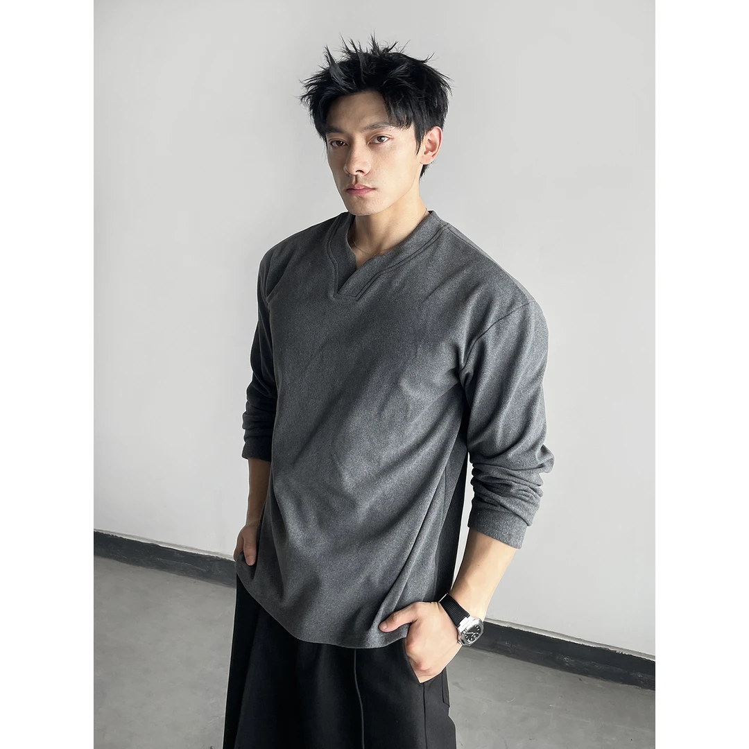 DAY NY德绒打底衫长袖秋冬内搭男