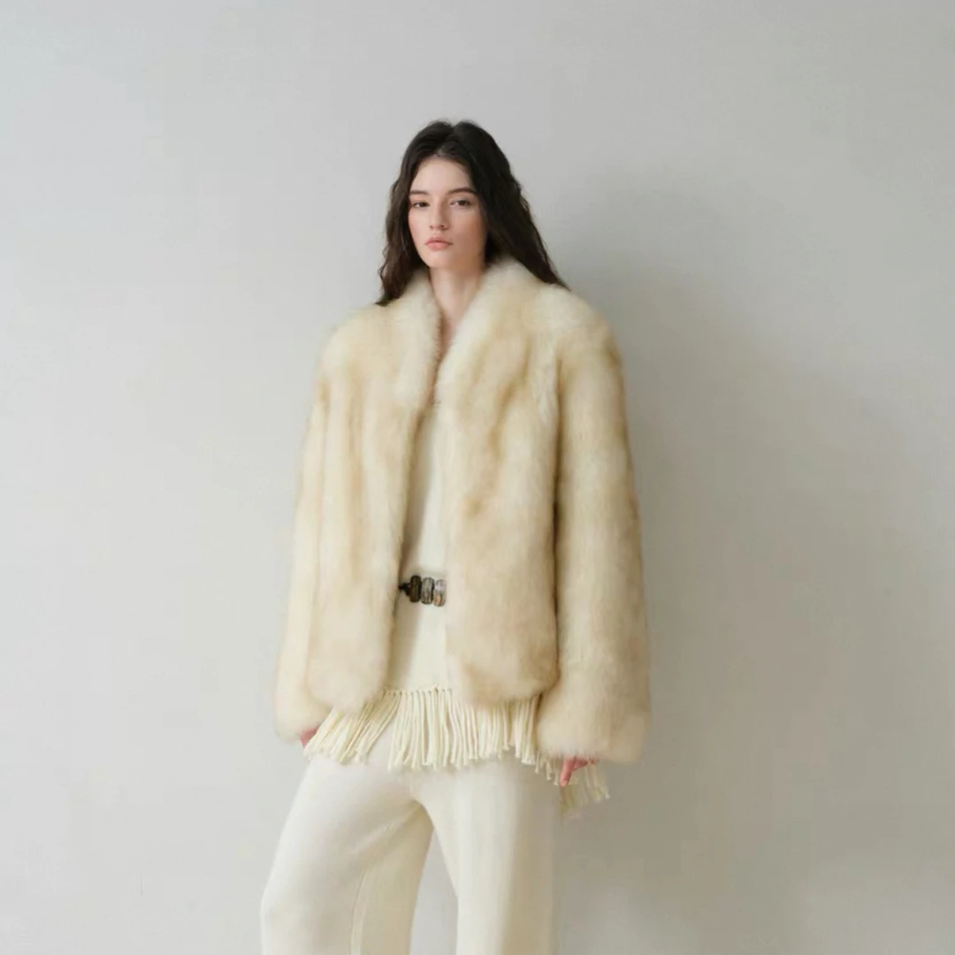 【WuXiFurs】“极光旅程”整背网红高级显瘦高定双色通勤时尚百搭