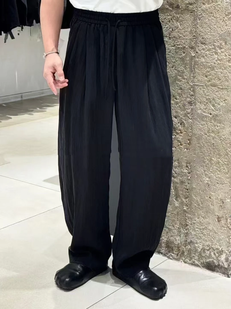 男士2025夏季天丝微扩直筒休闲裤850