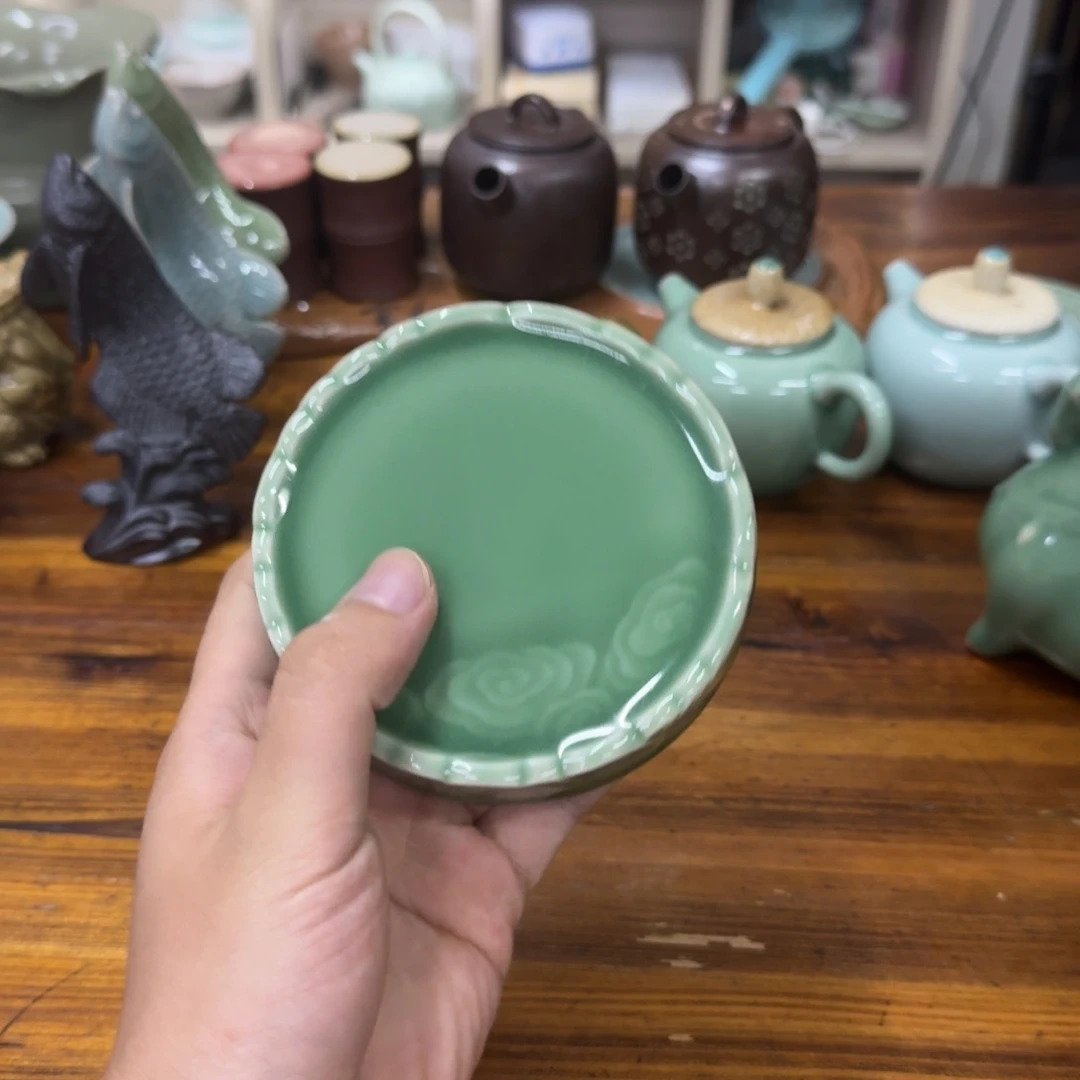 小仲青瓷茶器微瑕9452