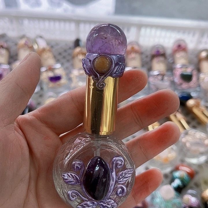 氷***酱未镶嵌摆件水晶水晶