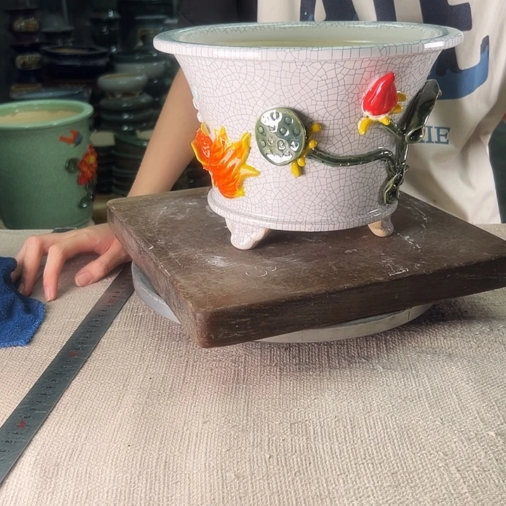 泳坤堂石湾盆陶瓷