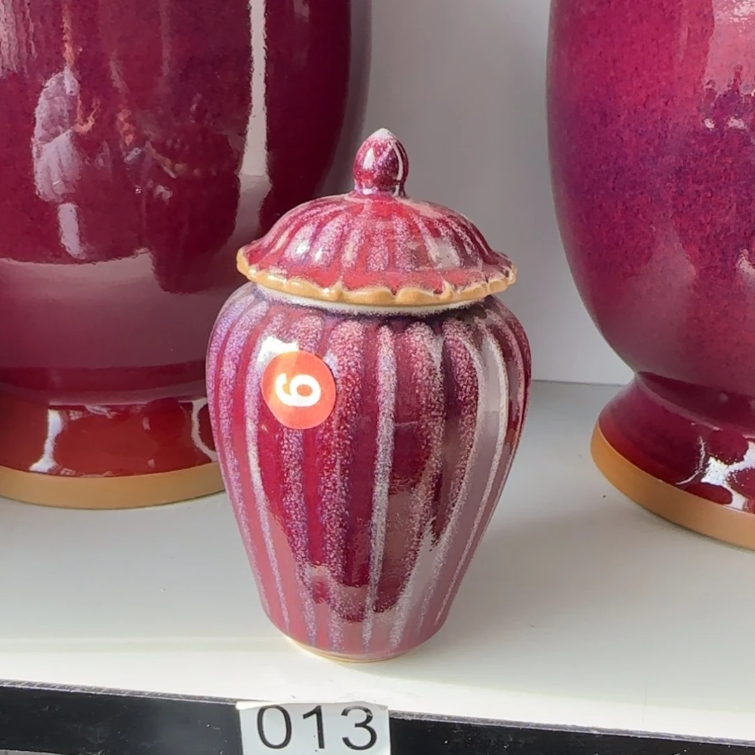 摆件瓷郑家钧窑摆件