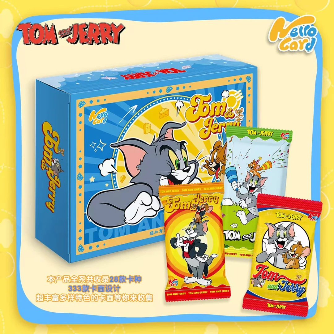 爆【友谊】Hello Card 猫和老鼠第一弹-奇趣之旅卡牌盲盒【默认代拆】