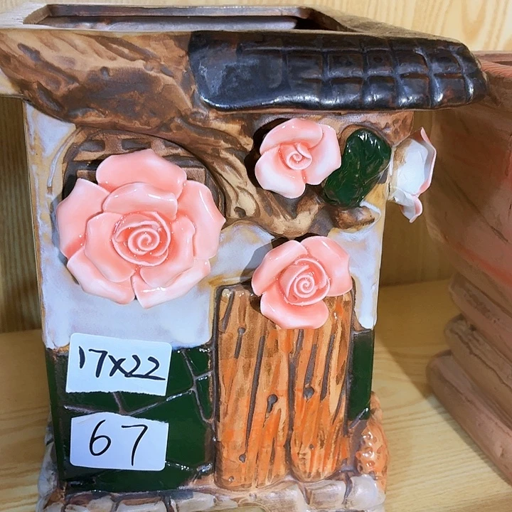 多肉花盆满15包邮