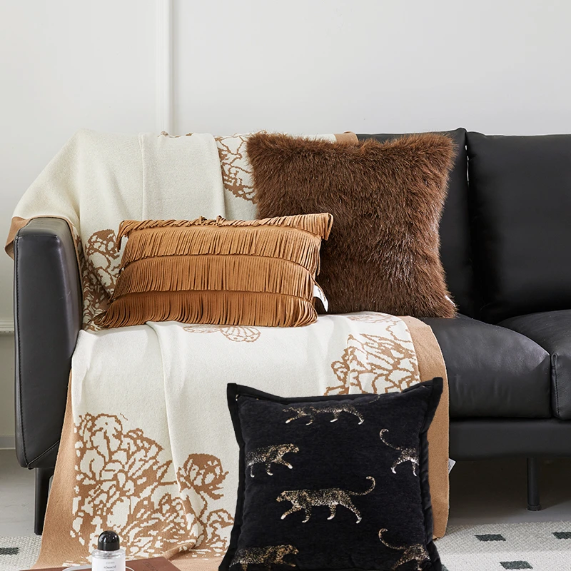 客厅上档次抱枕沙发客厅高端靠枕护腰靠垫懒人靠枕床头腰托毛毯