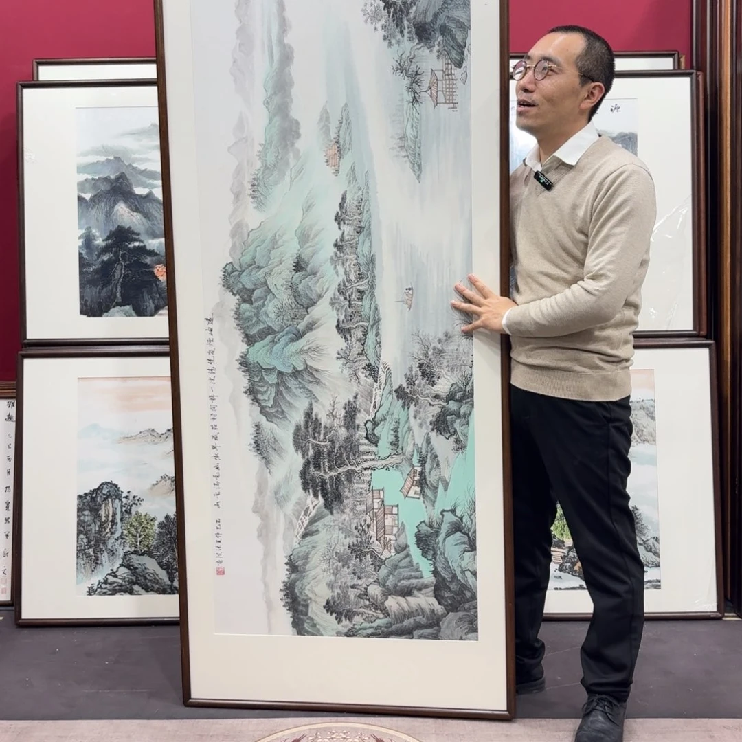 风****国画手绘作品210/80