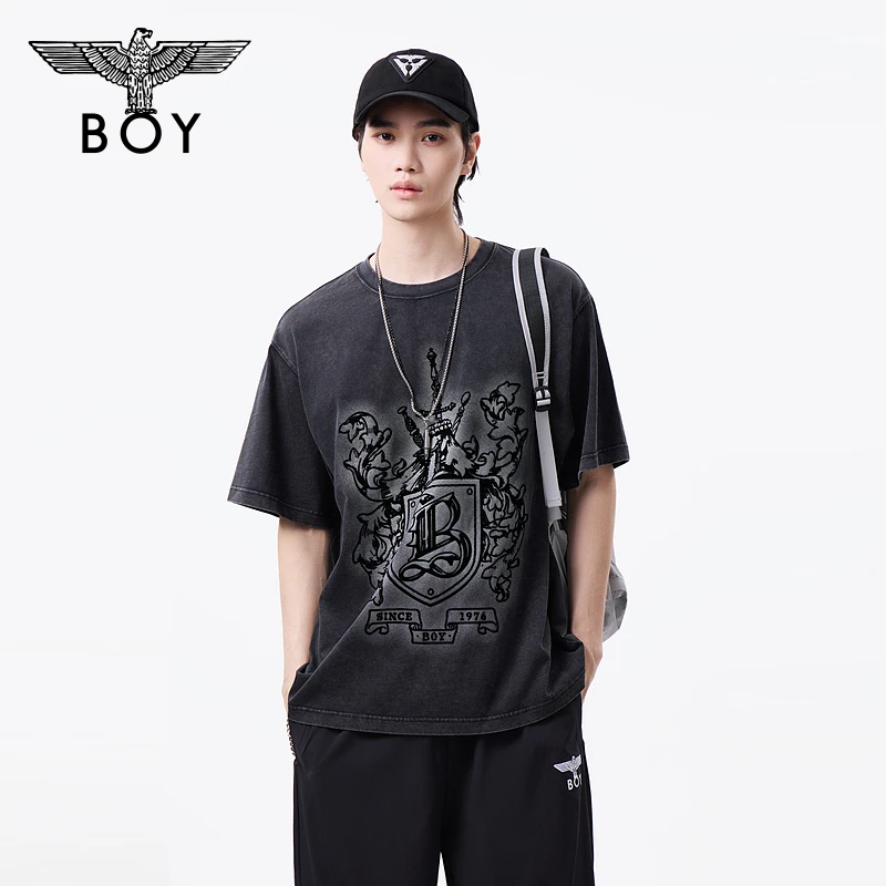 【失落之地】BOY LONDON中性款时尚潮流百搭通勤T恤N01139
