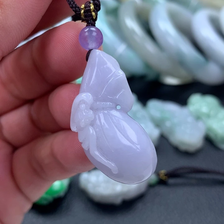 翡翠未镶嵌颈饰翡翠A货S006