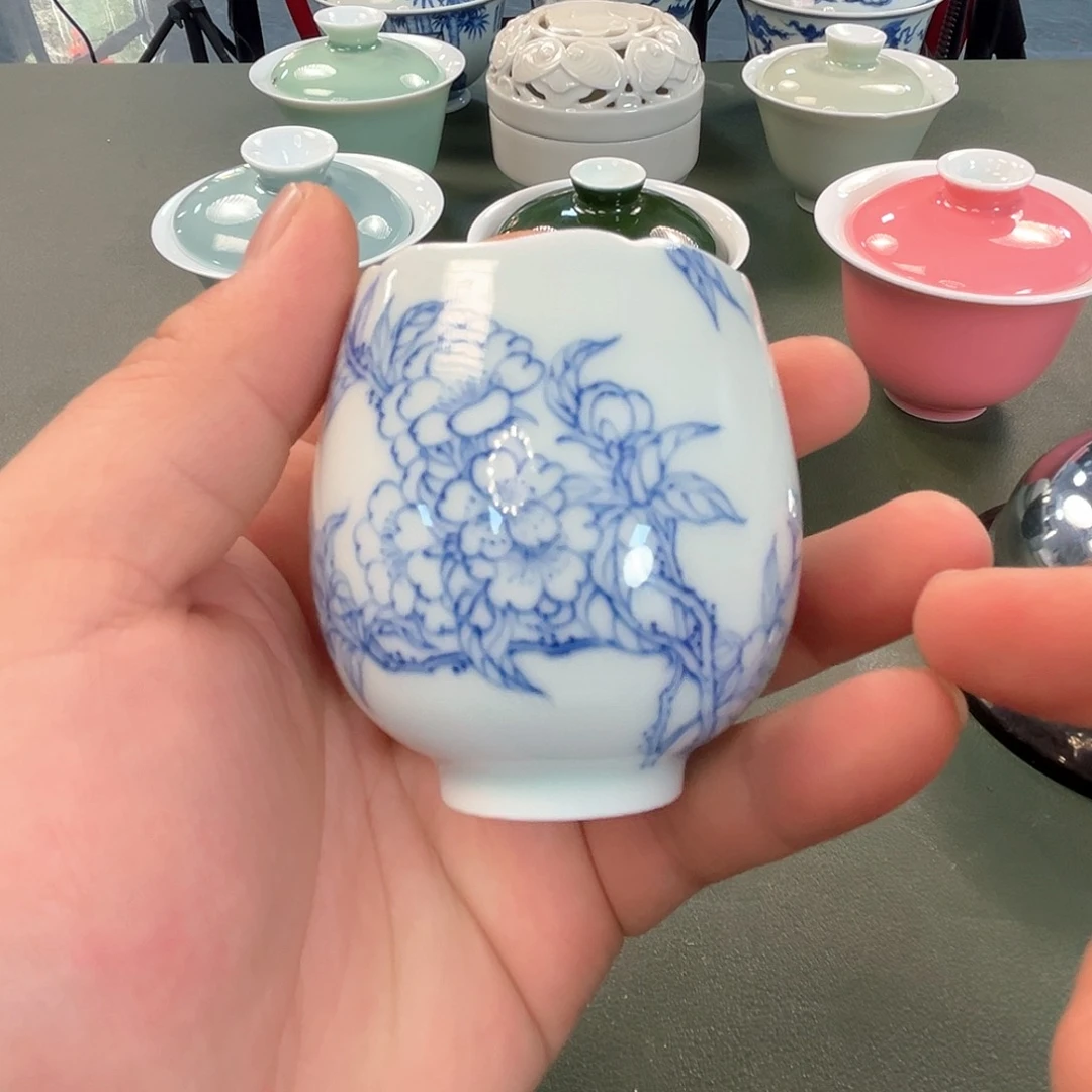 杯青花瓷器青花瓷器