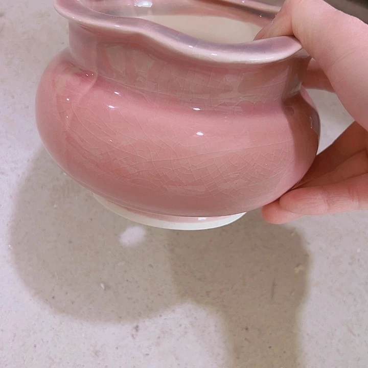 红陶陶瓷花盆当场满12包邮瑕疵