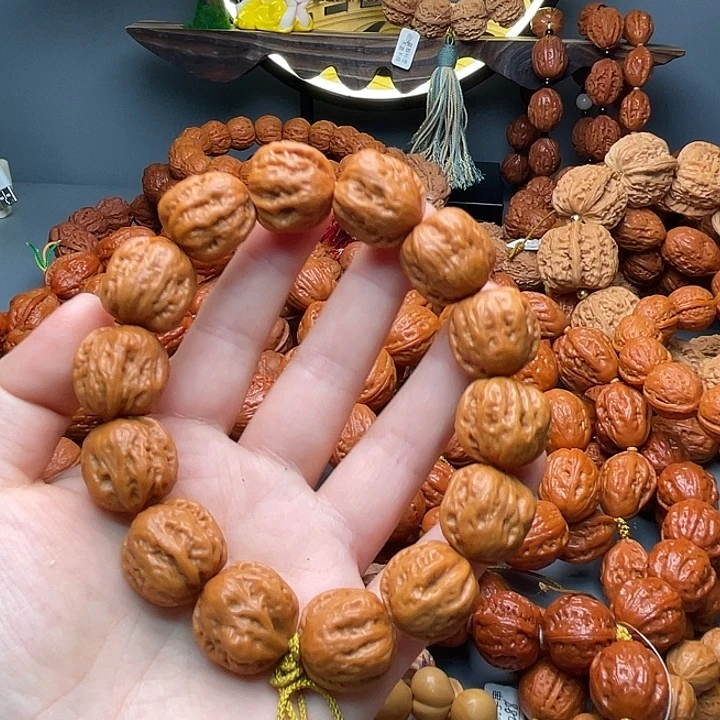 文玩核桃手串小蛙蛙