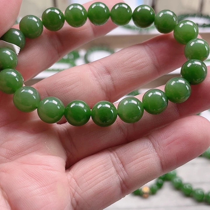 和田玉未镶嵌耳饰