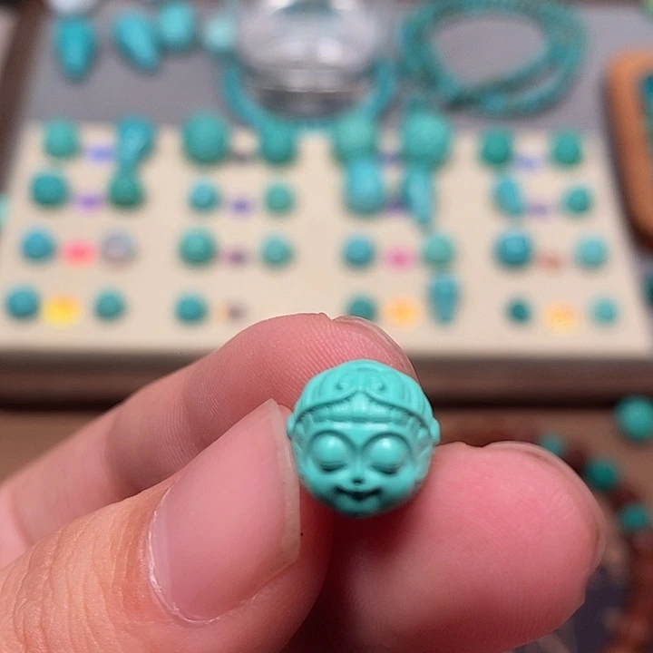 原生态湖北矿散珠配饰，尺寸10.5