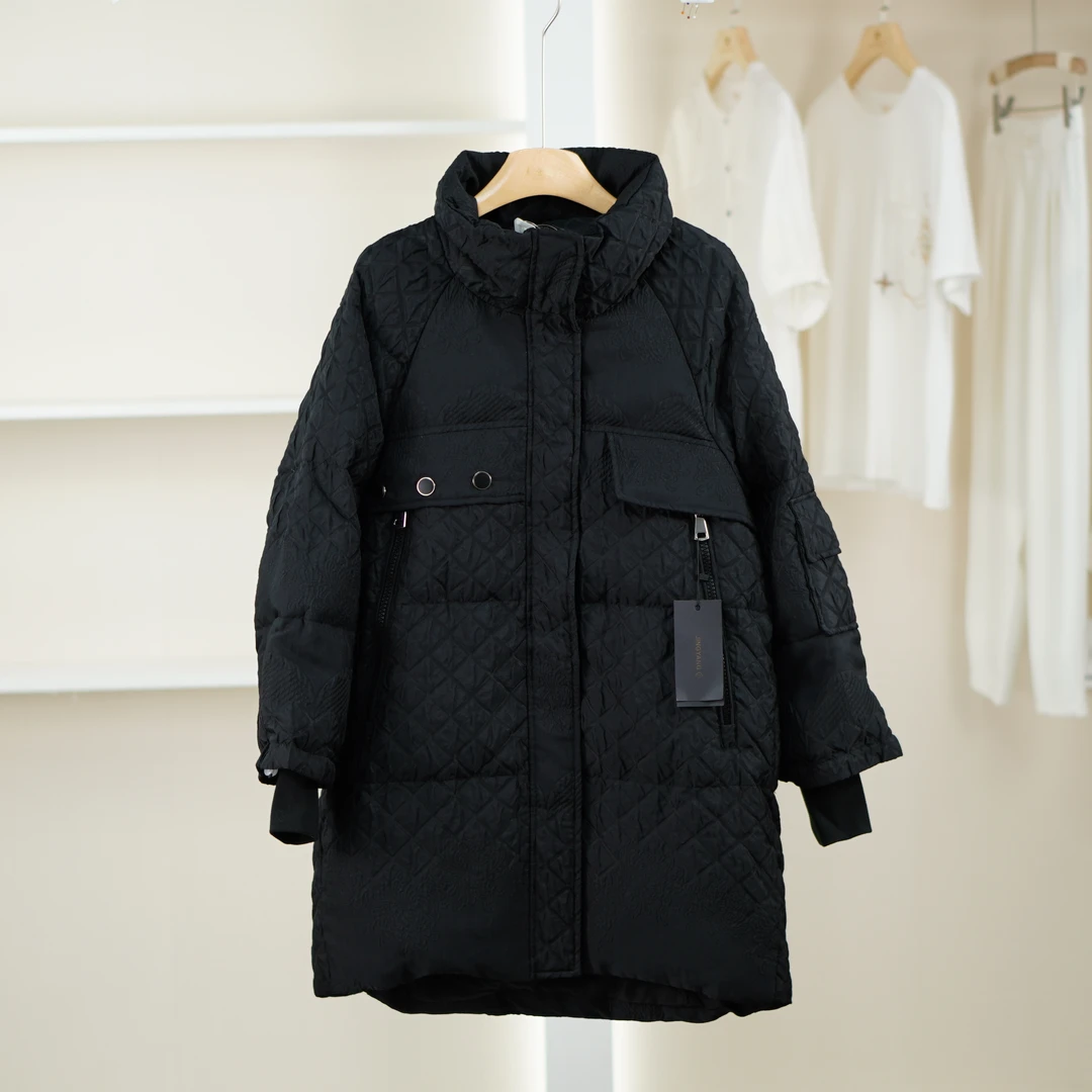麦迪尚品 一路童行 3110705 秋冬厚款保暖羽绒服外套品牌女装