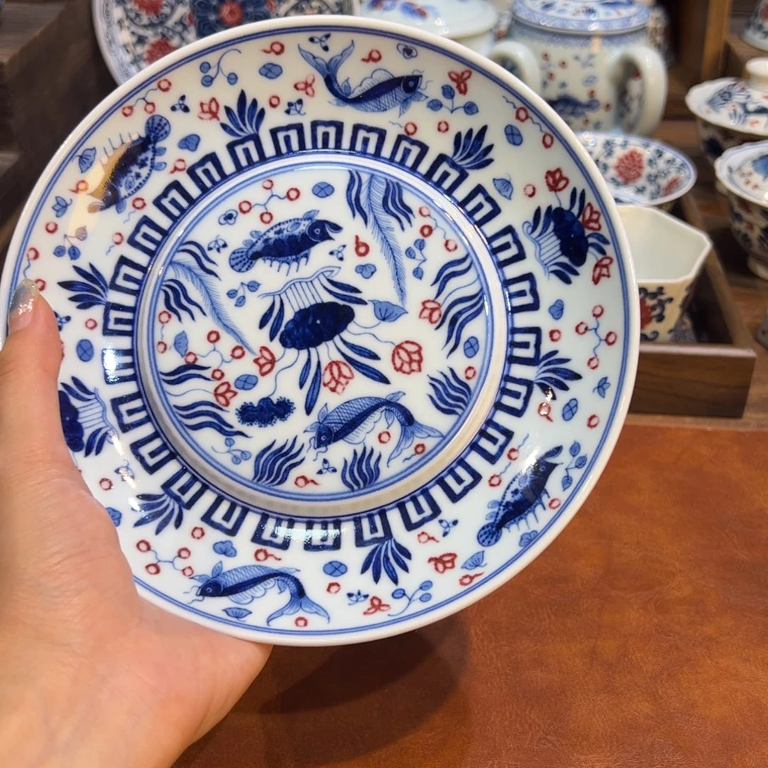 陶摆件景德镇陶瓷茶器百宝箱